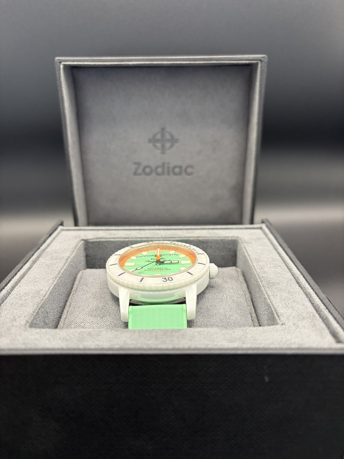 Zodiac Super Sea Wolf in its original Zodiac box